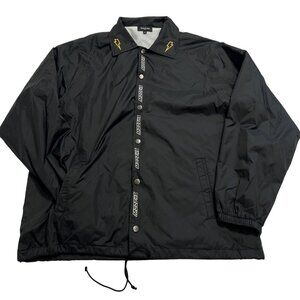 Shadow Hill Windbreaker Jacket in Black